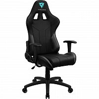 Игровое кресло Gaming Chair ThunderX3 EC3 BLACK 50mm wheels PVC Leather