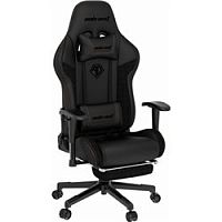 Игровое кресло Gaming Chair AD5T-03-B-PVF AndaSeat Jungle 2 M BLACK 2D Armrest 60mm wheels PVC Leather & Fabric