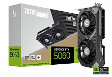 Видеокарта RTX 5060 ZOTAC GAMING GeForce RTX 5060 Twin Edge OC 8GB GDDR7, Engine clock 2527MHz, Memory clock 28000MHz, 128Bit, 3xDP, HDMI [ZT-B50600H-10M]