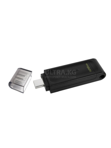 Накопитель на флеш памяти 128GB USB-C 3.2 Kingston Data Traveler 70 [DT70/128]