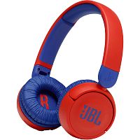 Наушники с микрофоном JBL KIDS ON EAR Bluetooth 5.0, USB-TypeC, Время работы до 30 ч, 20 Гц-20 кГц, 90 дБ, Красный [JBLJR310BTRED]