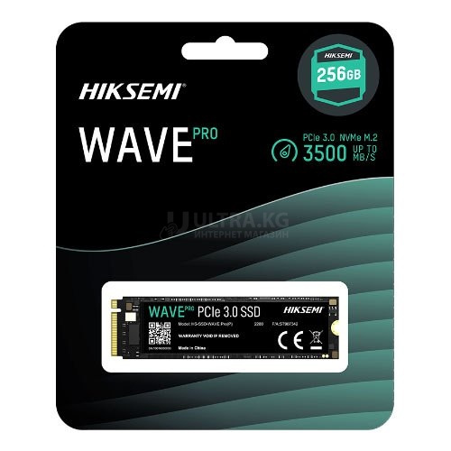 SSD HIKSEMI HS-SSD-WAVE Pro(P) 256GB 3D NAND M.2 2280 PCIe NVME Read / Write: 3500/1250MB/s SSD HIKSEMI HS-SSD-WAVE Pro(P) 256GB 3D NAND M.2 2280 PCIe NVME Read / Write: 3500/1250MB/s
