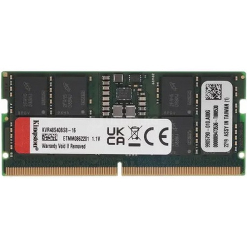 Оперативная память для ноутбука DDR5 SODIMM 16GB PC-5600 Kingston - S