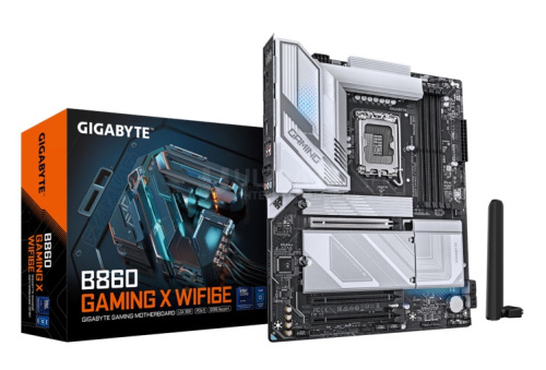 MB LGA1851 GIGABYTE B860 GAMING X WIFI6E,4xDDR5,14xUSB,ATX,2xM.2, 4xSATA, 3PCIe16x, HDMI,DP,WiFi MB LGA1851 GIGABYTE B860 GAMING X WIFI6E,4xDDR5,14xUSB,ATX,2xM.2, 4xSATA, 3PCIe16x, HDMI,DP,WiFi