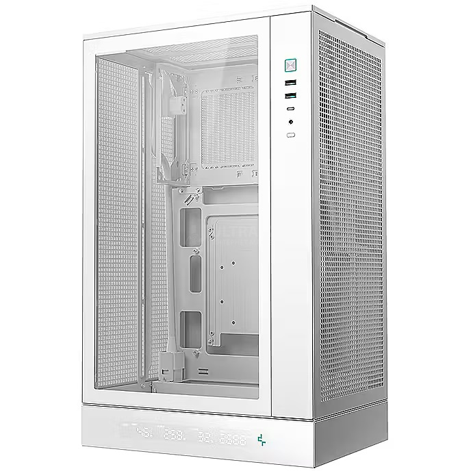 DEEPCOOL MATX CH270 DIG. WH WHITE w/o PSU USB 3.0 Front Type-C, Mesh panel DEEPCOOL MATX CH270 DIG. WH WHITE w/o PSU USB 3.0 Front Type-C, Mesh panel