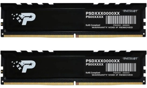 DDR5 16GB PC-44800 (5600MHz) PATRIOT SL PREMIUM BLACK PSP532G5600KH1