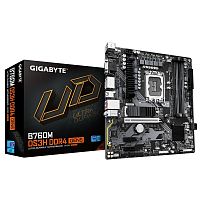 Матплата Gigabyte B760M DS3H GEN5, LGA1700, Intel B760, 4xDDR5 PC60800, 3xPCI-E 3.0-5.0x16, Sound8Ch, GLAN, 4SATA+2M.2, RAID, mATX, 6USB3.2+6USB2.0, VGA, HDMI, 2xDP