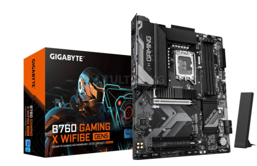 MB LGA1700 GIGABYTE B760M G X WF6E GEN5,4xDDR5,15xUSB,4xSATA3,ATX,M.2,PCIe16x, 2PCIe1x,HDMI,DP,WiFi MB LGA1700 GIGABYTE B760M G X WF6E GEN5,4xDDR5,15xUSB,4xSATA3,ATX,M.2,PCIe16x, 2PCIe1x,HDMI,DP,WiFi