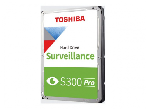 Жесткий диск HDD 8TB, Toshiba S300, 7200rpm, 512MB, SATA III, S300 Pro Surveillance [MD10ADA800V]