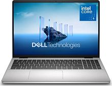 Ноутбук Dell 16 DC16251, Intel 5-120U(up to 5.0Ghz), 16GB DDR4, 512GB, Intel® Iris® Xᵉ Graphics, 16" FHD (1920x1080) TOUCHSCREEN IPS, HDMI WiFi BT Win11, ENG-RUS, серебро [LDC16251-5506SLV-PUS]