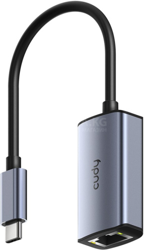 Проводной сетевой адаптер CUDY UE10C USB-C to Gigabit Ethernet, Compatible with Laptop, MacBook, Surface, PC with Windows, XP, Mac/Linux Проводной сетевой адаптер CUDY UE10C USB-C to Gigabit Ethernet, Compatible with Laptop, MacBook, Surface, PC with Windows, XP, Mac/Linux