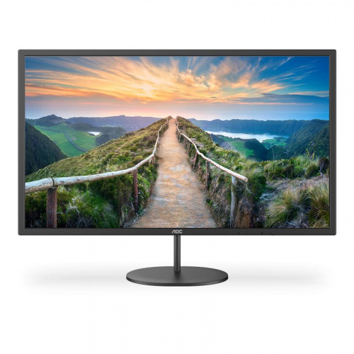 Монитор LCD 31.5" AOC Q32V4, IPS, Black, 2560x1440, 20M:1, 250cd/m2, 178/178, 4ms, 75Hz, HDMI, DP, Headphone out, Speakers 2x2W