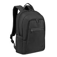 Рюкзак для ноутбука RivaCase 7561 Черный 15.6-16" Водоотталкивающая ткань. Утолщенные стенки. Смягчающие наплечные ремни с регулировкой. Два передних кармана, застежка молния