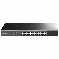 Сетевой коммутатор CUDY GS1024L 24-Port Gigabit Switch, 24 Gigabit RJ45 Ports, IGMP Snooping, Loop Detection/Prevention, 802.1p/DSCP QoS, Switch/VLAN/Extend working mode DIP switch, 19 inch Rack-mount Steel Case, Power Saving, Plug & Play, Rack-Mount kits
