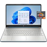 Ноутбук HP 15-ef2729wm 15.6" FHD (1920x1080) TN, AMD Ryzen 5 5500U (2.1GHz-4.0Ghz), 8GB DDR4, 256GB SSD PCIe NVMe, AMD Radeon RX Vega 7 Graphics, USB-C, WiFi ac, BT, HP HDcam, CR, Win11H, Spruce Blue