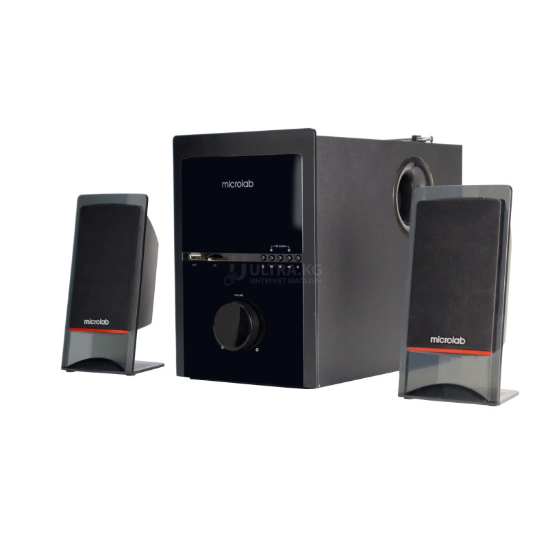 Microlab Subwoofer M-700BT 2.1 BLACK 46W(14W*2+18W) Bluetooth 5.0 фото 2 Microlab Subwoofer M-700BT 2.1 BLACK 46W(14W*2+18W) Bluetooth 5.0 фото 2