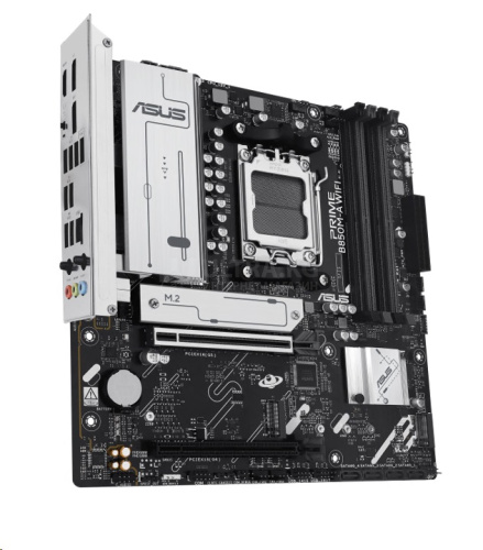MB AM5 ASUS PRIME B850M-A WIFI,4xDDR5,15xUSB,mATX,3xM.2,4xSATA3,3PCIe16x,2DP HDMI фото 2