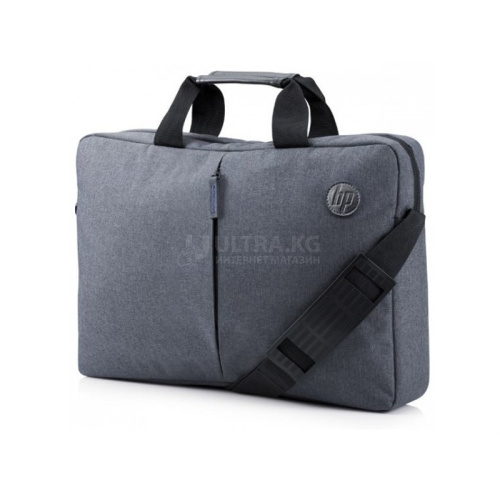 Сумка для ноутбука HP Value K0B38AA Серая 15.6" Водоотталкивающая ткань. Внешнее отделение на молнии, внешний карман на молнии, плечевой ремень