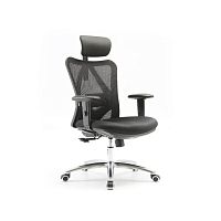 Office Chair SIHOO M18-N107 BLACK 2D Armrest, class 3 TUV gaslift,350mm aluminium base