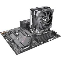 Кулер для процессора Thermaltake TOUGHAIR 310 CPU Intel LGA 1700,1200,1156,115x и AMD AM4,AM3+AM3,AM2+AM2,FM2,FM1,TDP 170W,120мм вентилятор,500-2000 об.мин, 4pin,58.35 CFM,23.6 dB(A),123.6x71.7x159.5мм, 4 теплотрубки, Серебристый [CL-P074-AL12BL-A]