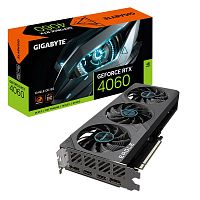 Видеокарта RTX 4060 Gigabyte GeForce RTX™ 4060 EAGLE OC 8GB GDDR6, Engine clock 2505MHz, Memory clock 17000MHz, 128Bit, 2xDP, 2xHDMI [GV-N4060EAGLE OC-8GD]