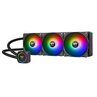 Система жидкостного охлаждения Thermaltake TH360 ARGB Sync AIO Liquid Cooler/All-In-One Liquid Cooler System/120 ARGB Fan x1/PWM1500RPM/MB Sync only Intel LGA 2066/2011-3/2011/1851/1700/1200/115x and AMD AM5/AM4/AM3+/AM3, TDP 360W, Black [CL-W300-PL12SW-A