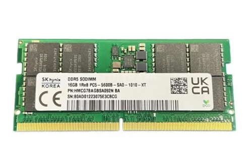 Оперативная память для ноутбука DDR5 SODIMM 16GB SK Hynix PC5600 Pulled