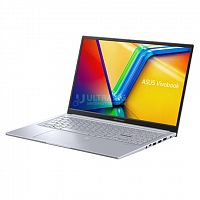 Ноутбук ASUS Vivobook X1504VA i5-1334U(up to 4.6GHz) 8GB DDR4, 256GB SSD NVMe, 15.6" FHD IPS, Antimicrobial Guard, угол открытия 180°, Intel Iris Xe Graphics, WF, BT, HDMI, Type-C, DOS, ENG-RUS, серебро