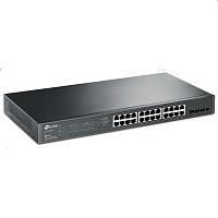 Коммутатор сетевой TP-LINK SG3428x (4xSFP+ 10Gb/s, 24xPoE 1Gb/s, 128Gb/s, Omada) 23.6W