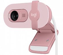 Вебкамера Logitech Brio 100 Full HD, 1080p, 30fps, 58°, USB Type-A, 1.5 m ROSE [960-001623]