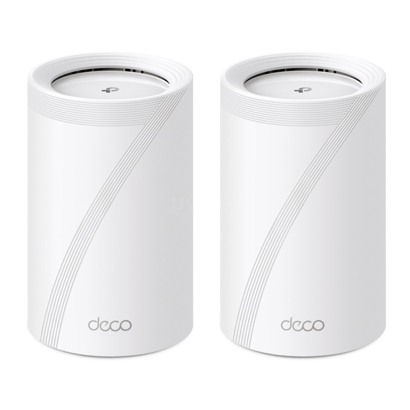 Mesh Wi-Fi система TP-LINK Deco BE65(2-PK) BE9300 Dual-Band,5760Mb/s 6GHz+2880Mb/s 5GHz+574Mb/s 2.4GHz,4xWAN/LAN 2.5Gb/s,4 antenna,MU-MIMO Mesh Wi-Fi система TP-LINK Deco BE65(2-PK) BE9300 Dual-Band,5760Mb/s 6GHz+2880Mb/s 5GHz+574Mb/s 2.4GHz,4xWAN/LAN 2.5Gb/s,4 antenna,MU-MIMO
