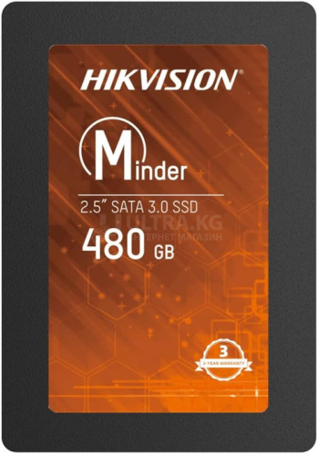 SSD HIKVISION HS-SSD- Minder 480GB QLC 2,5"" SATAIII SSD HIKVISION HS-SSD- Minder 480GB QLC 2,5"" SATAIII