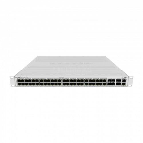Коммутатор PoE MikroTik CRS354-48P-4S+2Q+RM 16MB FLASH, 4 Fans, 2xPOE, 1x100Mb/s, 48xGbE, 4xSFP+, 2xQSFP+, IP20, RouterOS v7/SwitchOS Коммутатор PoE MikroTik CRS354-48P-4S+2Q+RM 16MB FLASH, 4 Fans, 2xPOE, 1x100Mb/s, 48xGbE, 4xSFP+, 2xQSFP+, IP20, RouterOS v7/SwitchOS
