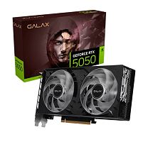 Видеокарта RTX 5050 OC GALAX GeForce RTX5050 1-Click OC 8GB GDDR6 128bit 2602Mhz/20000Mhz DUAL Fan 2xHDMI 2xDisplayPort [55NSL8MHDCHD]