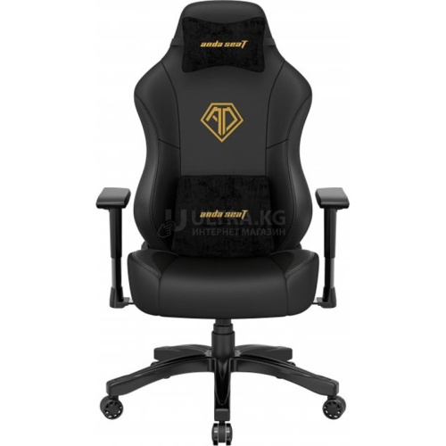 Gaming Chair AD18Y-06-B-PV/C AndaSeat Phantom 3 BLACK&GOLD 2D Armrest 60mm wheels PVC Leather
