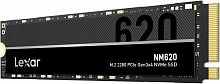 Твердотельный накопитель SSD 512GB Lexar M.2, NVME PCIe Gen 3, 2280 TLC 3D, Read/Write up 3500/2400MB/s, 240000 IOPS [LNM620X512G-RNNNG]