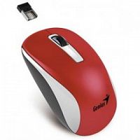 Мышь Wireless Genius NX-7010, Оптическая, 1200dpi, 3 кнопки, USB , Белый-Красный