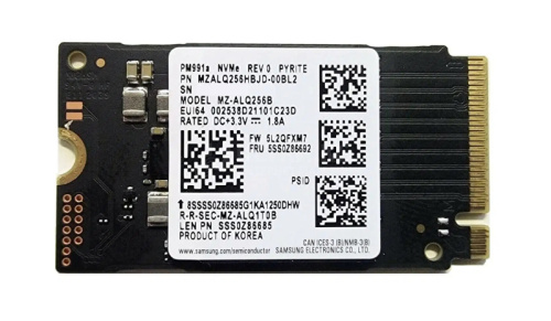 SSD SAMSUNG MZ-ALQ256B 256GB M.2 NVME PCIE 2242