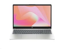 Ноутбук HP 15-FD0069NX, Intel Core 3 100U (up to 4.7GHz), 8GB DDR5, 512GB SSD, Intel Graphics, 15.6" FHD TN, WiFi6 BT5.4 Type-C HDMI DOS, eng-rus-arb, серебро