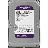 Жесткий диск HDD 2TB Western Digital WD Purple, 5400rpm, 64MB, SATAIII [WD23PURZ] Pulled