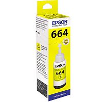 Краска Epson (C13T66444A) Yellow 70ml Cartridge for ink printer L100/110/200/210/300/355