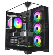 Корпус (игровой) Aeromax WS-421E, ATX/Micro ATX, USB 3.0/2*1.0,HD-Audio, Выс.кул до 158мм, Cooler Fan Position: Left 3*12cm;Rear:1*12cm, Bottom*3, ДлVGAдо410мм, 1*3.5"/3*2.5",420x278x440, TOP&Front &side panel glass, Чёрный Корпус (игровой) Aeromax WS-421E, ATX/Micro ATX, USB 3.0/2*1.0,HD-Audio, Выс.кул до 158мм, Cooler Fan Position: Left 3*12cm;Rear:1*12cm, Bottom*3, ДлVGAдо410мм, 1*3.5"/3*2.5",420x278x440, TOP&Front &side panel glass, Чёрный