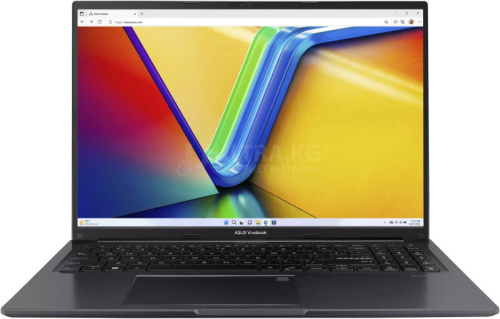 Ноутбук ASUS Vivobook 16 F1605VA-WS74 Intel Core i7-1355U (up to 5.00GHz), 12GB DDR4, 1TB SSD m2 NVMe, 16" WUXGA IPS, Intel Iris graphics, Type-C, HDMI, WF, BT, WIN11H, скан отп. пальцев, клав. с подсв. ENG-RUS, графит