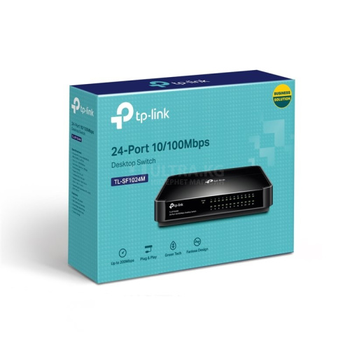 Коммутатор сетевой TP-LINK TL-SF1024M (24x10/100Mb.s) фото 2 Коммутатор сетевой TP-LINK TL-SF1024M (24x10/100Mb.s) фото 2