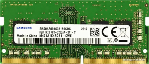Оперативная память для ноутбука DDR4 SODIMM 8GB Samsung PC-4 (3200MHz) -S