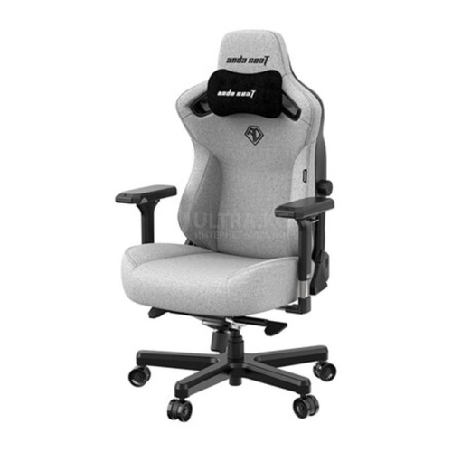 Gaming Chair AD12YDC-XL-01-G-PV/F AndaSeat Kaiser 3 XL GRAY 4D Armrest 65mm wheels Fabric Gaming Chair AD12YDC-XL-01-G-PV/F AndaSeat Kaiser 3 XL GRAY 4D Armrest 65mm wheels Fabric