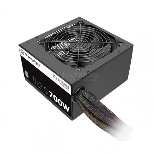 Блок питания 700W Thermaltake TR2 S 700W ATX, 80 PLUS®, APFC,20+4 pin, 4+4pin,5хSata,4хMolex,1хFDD,2хPCI-E 6+2 pin, вентилятор 12 см, кабель питания,чёрный [PS-TRS-0700NPCWEU-2]