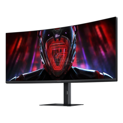 Монитор LCD 34" Xiaomi Redmi C34WQDA-RG Curved, VA, 3440×1440, 180Hz, 3500:1, 400cd/m2, 1ms, 178/178, 2xHDMI, 2xDP, выход на наушники [C34WQDA-RG] фото 2