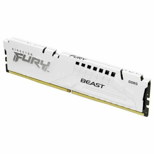 Оперативная память DDR5 16GB PC-48000 (6000MHz) Kingston CL36 FURY Beast White EXPO [KF560C36BWE2-16]