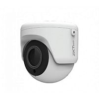 Видеокамера купольная ZKTECO EL-854N38I 1/3"CMOS; 4MP (2592* 1520)@25fps; H.264/H.265/H.265+; IR Range 50m; motorized 2.8-12mm; DWDR, 3D DNR, BLC, ROI, video analytics; PoE; 1CH audio input; metal case; IP67